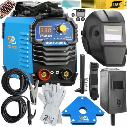 Weld Master 330A MMA WIG Inverter Schweißgerät  XXL Set